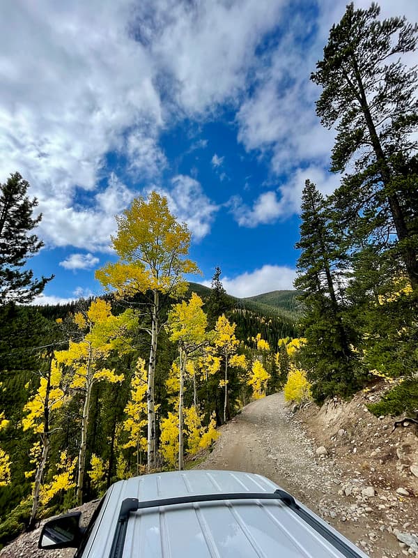 Offroading around Argentine Pass.