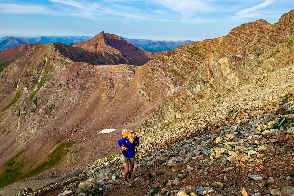 Me, nearing the top of those 2,800 Feet. Photo by my climbing partner Luis.